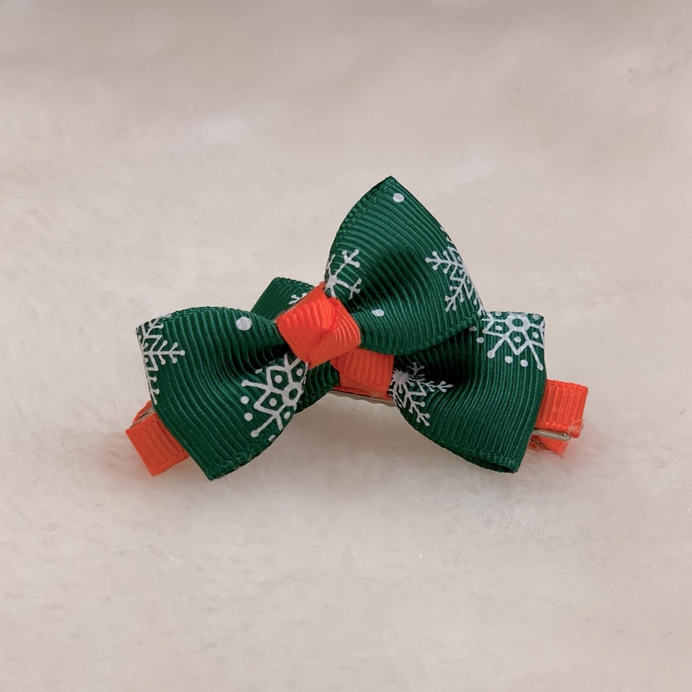 Christmas hair clips (set of 2)